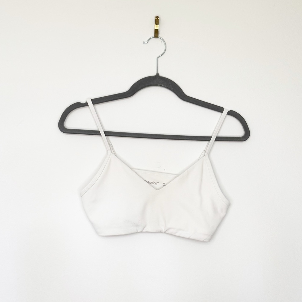 Aritzia Butter Hold Tight Bra Top - White - Medium